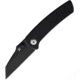 Kansept Knives Little Main Street Black G10 Folding Knife, 2.25 black coated 154CM stainless blade, Black textured G10 handle, T2015A1