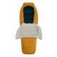 Kelty Eclipse 35 Deg Sleeping Bag, Woodthrush/Turtledove/Green Gables, Short, 35432926SR