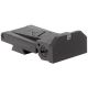 Kensight BoMar BMCS 1911 Chrome Moly Steel Sight, Beveled Serrated Blade, Black, 860-005