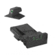 Kensight Bomar BMCS in3 Tritium Barin 1911 Night Sight w/ 0.200in Tritium Contoured Base Front Sight, Black, 970-038