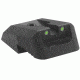 Kensight DFS 1911 Defense Fixed Rear Sight Tritium Insert Night Sight w/ Recessed Blade, Black, 860-602