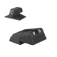 Kensight DFS Serrated Blade Fixed Rear 1911 Night Sight w/Contoured Profile, Black, 970-622