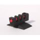 Kensight Fiber Optic Front Sight 0.118in Wide Blade Contoured Base, 0.180in Tall, Black, 870-528