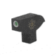 Kensight GI Series Colt M1911-A1 Series 80 Tenon 0.125in Tritium Staked Patridge 1911 Front Sight, Black, 870-112