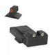 Kensight LPA TRT Contoured Tritium Adjustable Rear Night Sight, Orange, 980-255