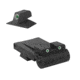Kensight Rollo 1911 Contoured Low-Profile Adjustable Tritium Night Sight Set, Black, 970-098