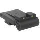 Kensight Rollo 1911 Rear Sight w/ Anti-Snag Blade, Tritium Rear, Black, 860-098