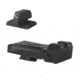 Kensight Ruger SR1911 Adjustable Flat Base Tritium Night Sight Set, Black, 962-263
