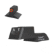 Kensight SLAM Fixed Rear 1911 Night Sight One-Handed Cocking/Cycling of Slide, Recessed Blade, Tritium w/White Outlines, Fits Novak Sight Dovetail w/ 0.160in Tall, Contoured, Tritium Lumi-Orange, Black, 980668