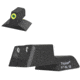 Kensight SLAM Recessed Blade ProGlo Fixed Rear 1911 Night Sight, Black, 990-668