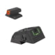 USED, Kensight Springfield Serrated Blade inUin Tritium Sight, Orange, 981-638