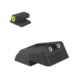 Kensight Springfield Serrated Blade 860-622 Tritium Rear Sight, Green, 991-622