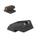 Kensight Springfield Serrated Blade 860-622 Tritium Rear Sight, Orange, 981-622