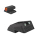 Kensight Springfield Serrated Blade 860-622 Tritium Rear Sight, Orange, 981-622