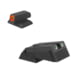 Kensight Springfield Serrated Blade 860-629 Tritium Rear Sight, Orange, 981-629