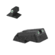Kensight Springfield Serrated Blade Tritium Rear Sight, 0.200in Tall, Black, 971-629