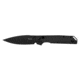 Kershaw Iridium Folding Knife, 3.40in, D2 Steel, Spear Point, Gray Anodized, Black Stonewashed, 2038BLK