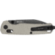 Kershaw Bel Air Folding Knife, 3.1 in, CPM MagnaCut Stainless Steel, Reverse Tanto Blade, Bright Nickel Cerakote Handle, 6105