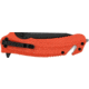 Kershaw Barricade Assisted Opening Folding Knife, 3.5in, 8Cr13MoV, Drop Point, Glass-filled Nylon Orange Handle, Black, 8650ST