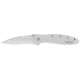 Kershaw Leek Cutting Knife, 2.95in. Blade, Partially Serrated, Stainless Steel 1660STKER