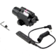Kexuan Tac Light and Red Laser Sight Combo w/ Remowable Switch, 220 Lumens, Black, FLRL01