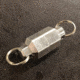KeyBar MagNut Aluminum, 1in Overall, 0.5in Diameter Split Ring, MN-AL