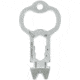 KeySmart 4-Tools-in-1 Alltul Multitool, Owl, Stainless Steel, KS824-SS-OWL