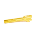 Killer Innovations Velocity Defense Sig P320 F 9mm Luger Non-Threated Pistol Barrel, 4.6 inch, 1-10 Twist, Gold, SIGBN668GLD
