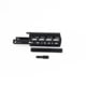 Kinetic Development Group Bog Bundle Tactical Rails, 6 inch, Black, STR7-410