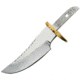 Knifemaking Clip Blade With Sheath Fixed Blade Knife, 4.25in, Stainless Steel, Standard Edge, Mirror Polish, Handle BLSOB1