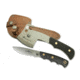 Knives of Alaska Bobcat D2 Mini-Hatchet Combo, Black 00970FG