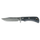 Knives of Alaska Magnum Wolverine D2 Knife, Suregrip Handle, Black, 00158FG