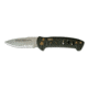 Knives of Alaska Recon Patrol Auto Automatic Folding Knife, 3in, CPM MagnaCut Stainless Steel, Drop Point Blade, G10, Olive Drab/Black Handle, 00919FG
