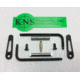 KNS Precision AR15/M16 Gen JJ Non-Rotate Trigger/Hammer Pins .154 Diameter-Black NRTHP GEN JJ-BK
