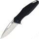 Komoran Linerlock G10 Folding Knife, Black, Black G10 handle, BF210638