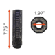 Lancer Systems Lancer Lch5 Carbon Fiber Suppressor Cover 7.75 1.97