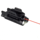 LaserMax Spartan Adjustable Fit LED Weapon Lights, AAA, Red, Black, SPS-C-R