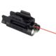 LaserMax Spartan Adjustable Fit LED Weapon Lights, AAA, Red, Black, SPS-C-R