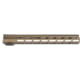 Lead &amp; Steel Arc Ar15/M16 Free Float Handguard, 15in, Earth, ARC-HG-15-FDE