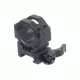 UTG Pro MAX STRENGTH 1in Medium Profile QD Scope Rings Pair, 22mm Width, Black, RQ2W1154
