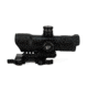 Leapers UTG 6in ITA Red/Green CQB T-dot Sight with Offset QD Mount, Black, SCP-TDTDQ