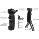 Leapers UTG D Grip with Ambidextrous Quick Release Deployable Bipod, Black, MNT-DG02Q