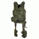 Leapers UTG Modular 10 Piece Complete Web Vest &amp; Holster Kit - OD Green PVC-V747KTG