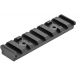 UTG Pro M-LOK 8-Slot Picatinny Rail Section, Black, MTURS09M