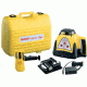 Leica Geosystems Rugby 100LR General Construction Laser Package w/ Rod-Eye Pro Sensor &amp; Alkaline Batteries 733621
