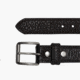 Lejon Navajo Leather Belt - Mens, Black, 40, VB-7051-40