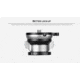 Leofoto LB-65LRC Leveling Head w/ Butterfly Handle, Black, LB-65