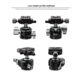 Leofoto LS-284C/LH-30LR X Version Ranger Series Tripod w/Ballhead Set, Black, LS-284CX+LH-30LR