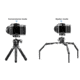 Leofoto MT-04/LH-30 Folding Aluminum Mini Tripod w/ Ball Head Set and Bag, Black, MT-04+LH-30
