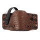 Limbsaver Cross-Tech Clip-On Leather Holster, w/Strap, Dark Brown, 12524